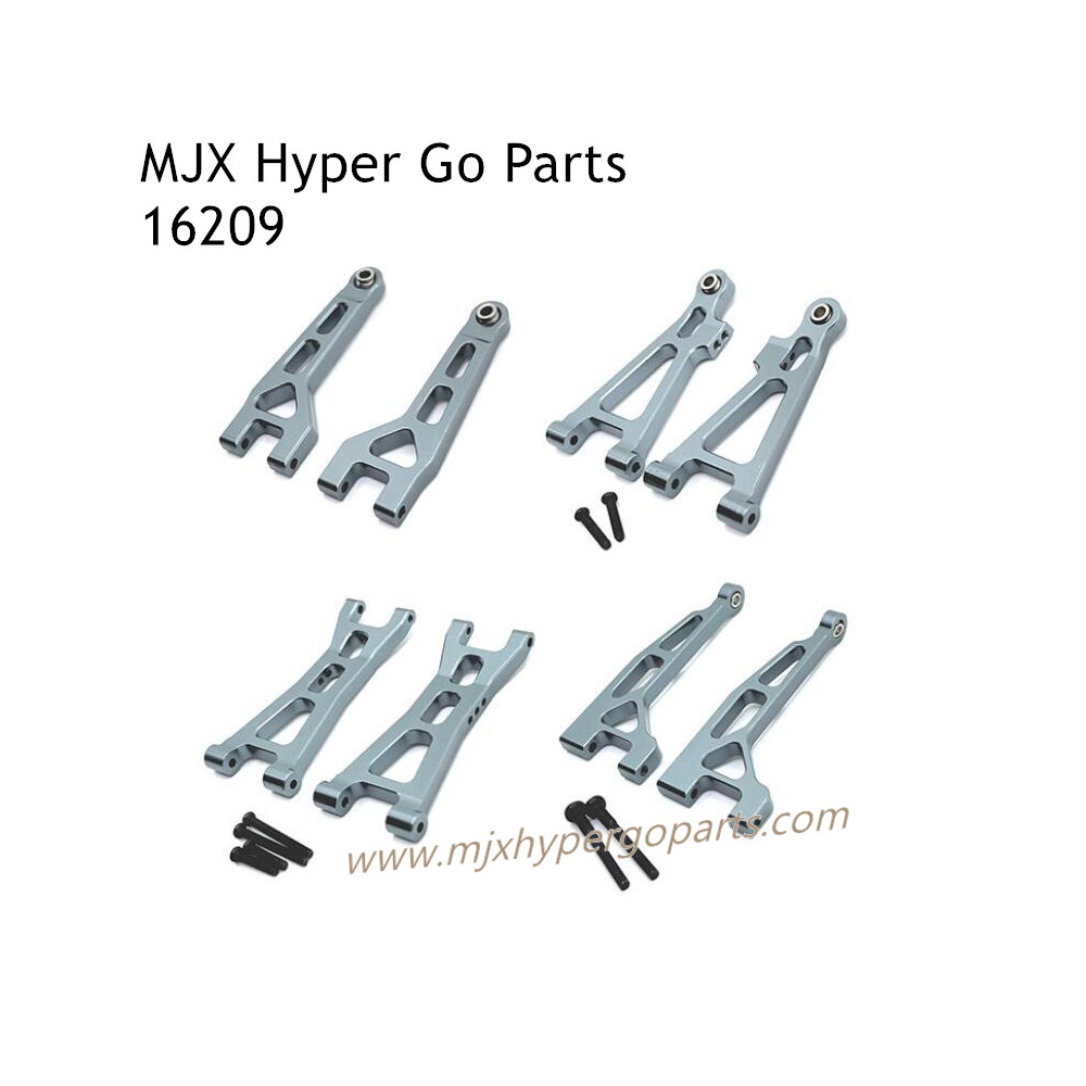 MJX Hyper Go 16209 RC Car Upgrade Parts Swing Arm Kit gray MJX Hyper Go 16209 RC Car Upgrade Parts Swing Arm Kit gray