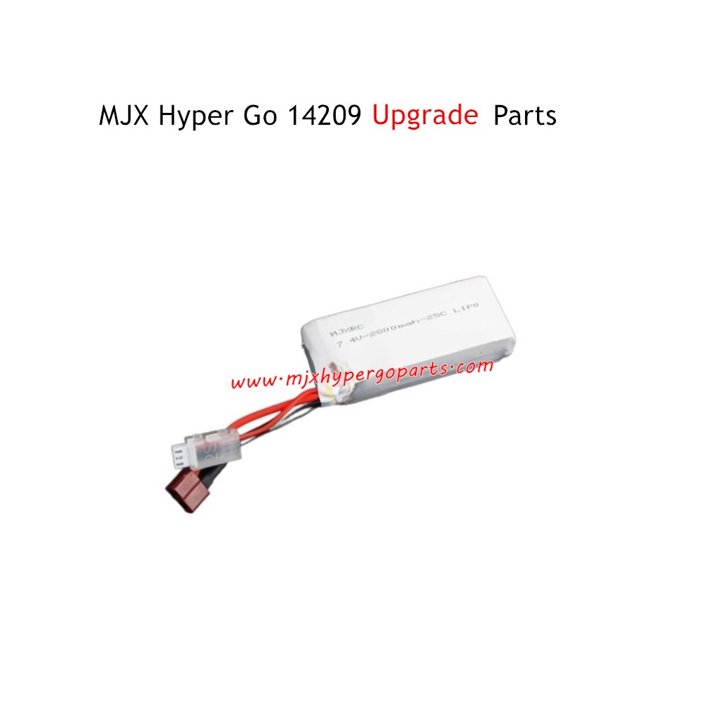 MJX Hyper Go 14209 Upgrade Parts 2S 2800mAh Battery MJX Hyper Go 14209 Upgrade Parts 2S 2800mAh Battery