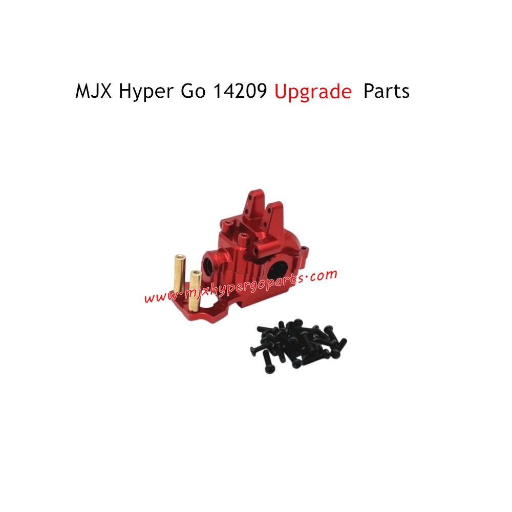 MJX Hyper Go 14209 Upgrade Parts Front Gearbox Cover Red MJX Hyper Go 14209 Upgrade Parts Front Gearbox Cover Red