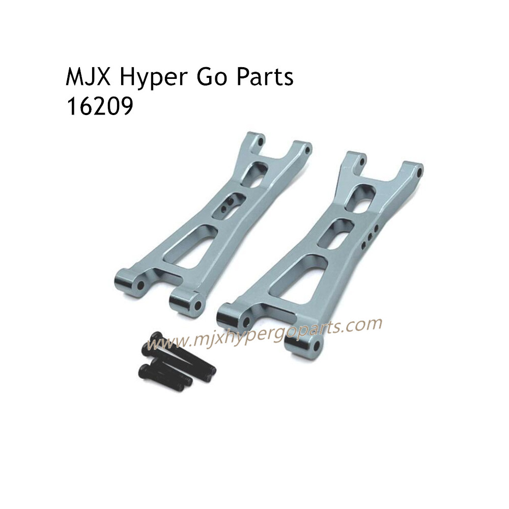 MJX Hyper Go 16209 RC Car Upgrade Parts Rear Lower Swing Arm Kit Gray MJX Hyper Go 16209 RC Car Upgrade Parts Rear Lower Swing Arm Kit Gray