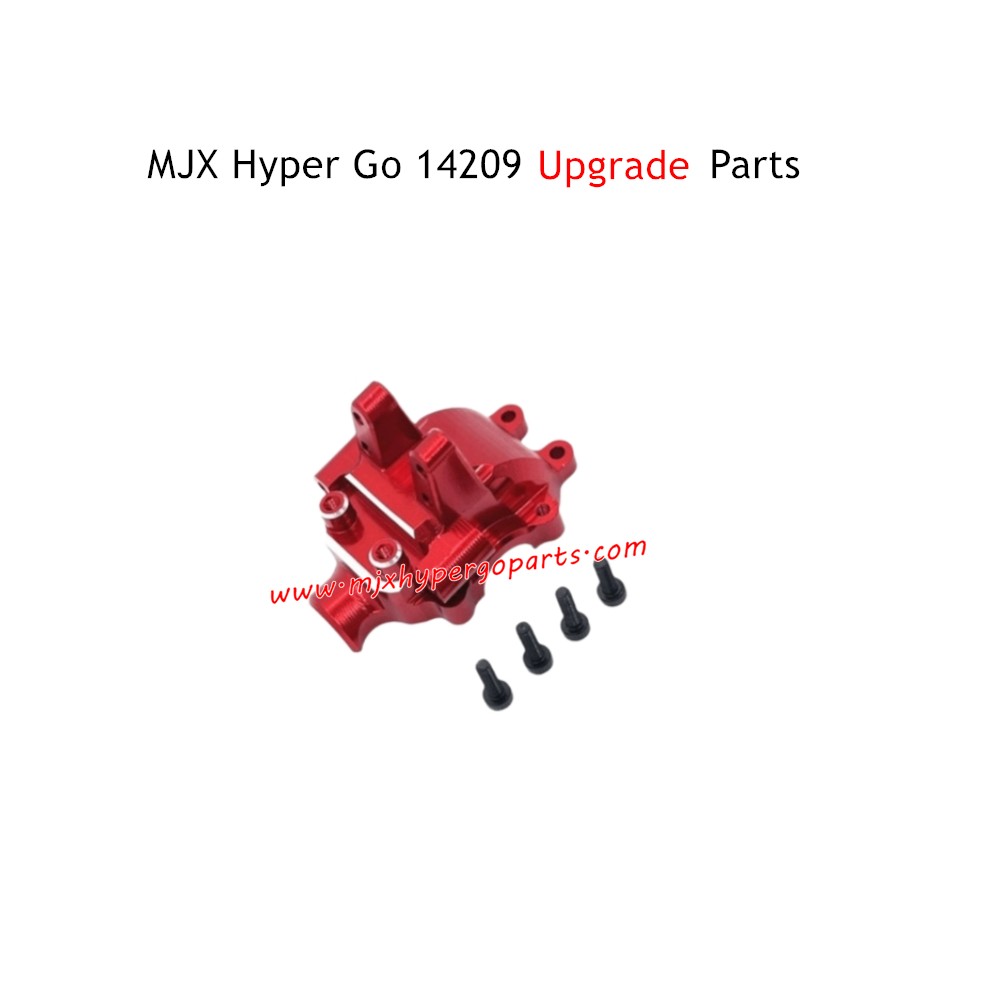 MJX Hyper Go 14209 Upgrade Parts Front Gearbox Upper Cover Red MJX Hyper Go 14209 Upgrade Parts Front Gearbox Upper Cover Red