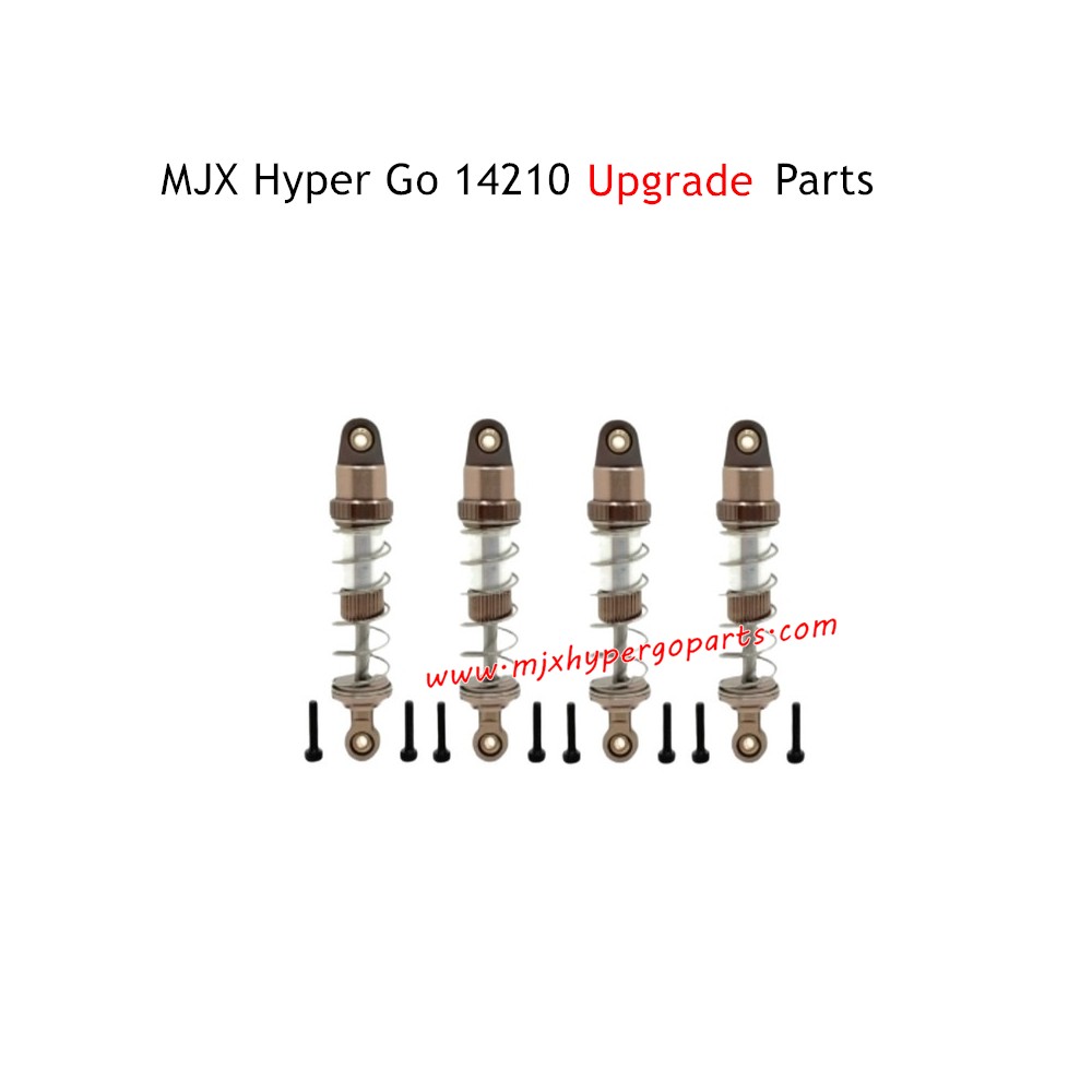 MJX Hyper Go 14210 Upgrade Parts Shock Absorbers Champagne Gold MJX Hyper Go 14210 Upgrade Parts Shock Absorbers Champagne Gold