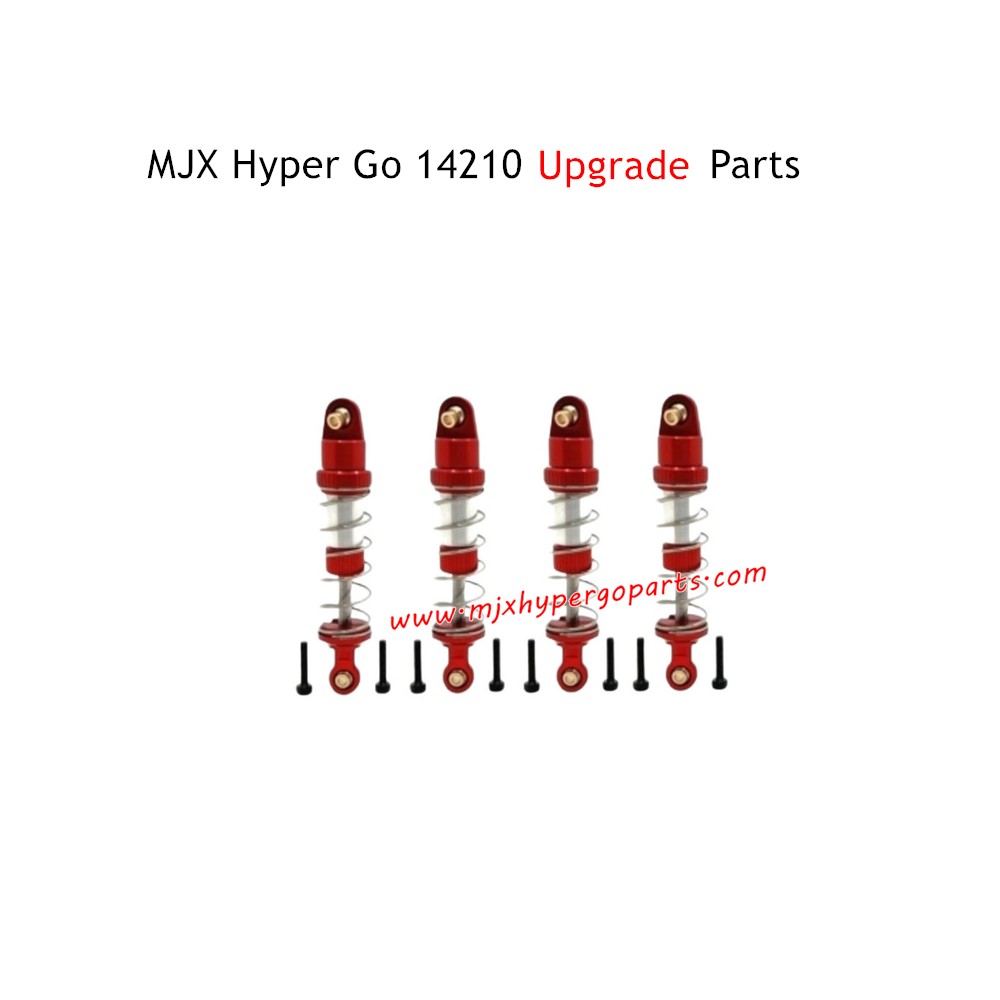 MJX Hyper Go 14210 Upgrade Parts Shock Absorbers Red MJX Hyper Go 14210 Upgrade Parts Shock Absorbers Red