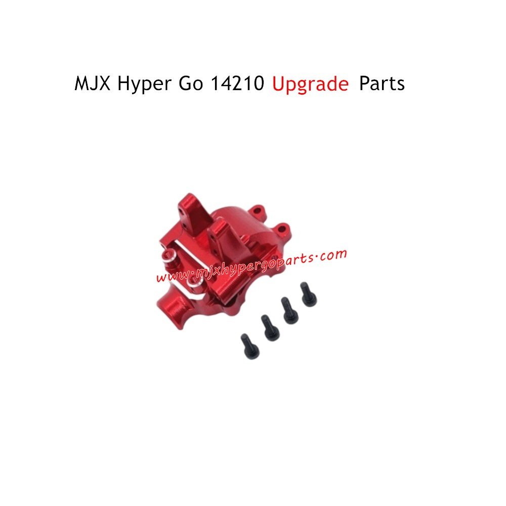 MJX Hyper Go 14210 Upgrade Parts Front Gearbox Upper Cover Red MJX Hyper Go 14210 Upgrade Parts Front Gearbox Upper Cover Red