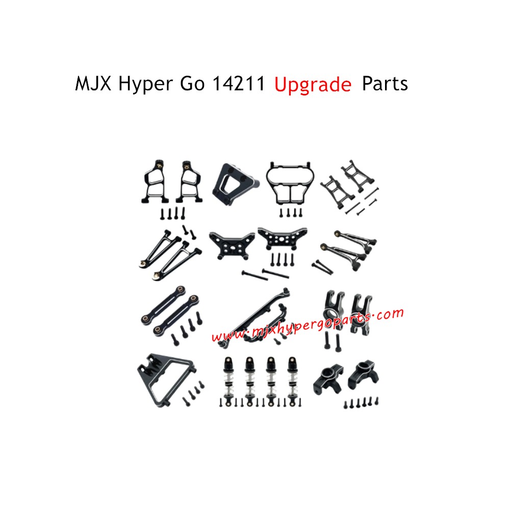 MJX Hyper Go 14211 RC Car Upgrade Parts Accessories Black MJX Hyper Go 14211 RC Car Upgrade Parts Accessories Black