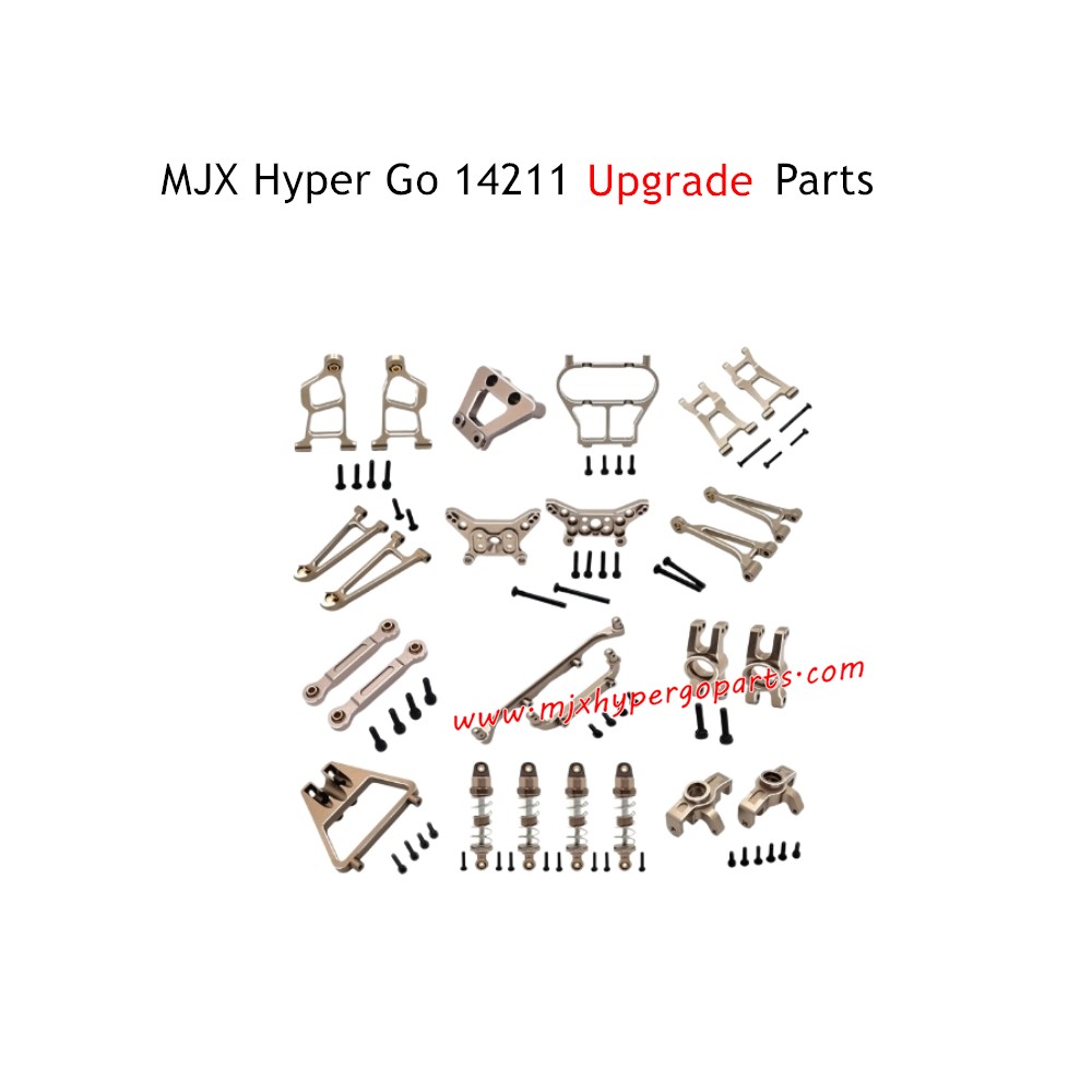 MJX Hyper Go 14211 RC Car Upgrade Parts Accessories Champagne Gold MJX Hyper Go 14211 RC Car Upgrade Parts Accessories Champagne Gold