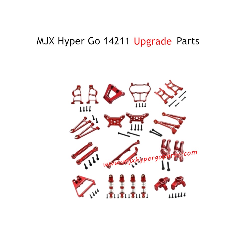 MJX Hyper Go 14211 RC Car Upgrade Parts Accessories Red MJX Hyper Go 14211 RC Car Upgrade Parts Accessories Red