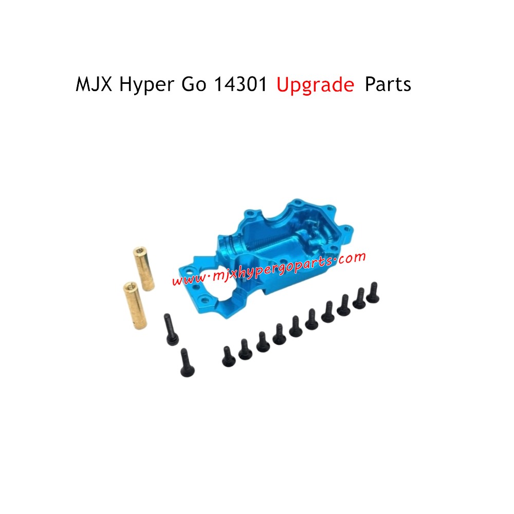 MJX Hyper Go 14301 Upgrade Parts Front Gearbox Lower Cover Blue MJX Hyper Go 14301 Upgrade Parts Front Gearbox Lower Cover Blue