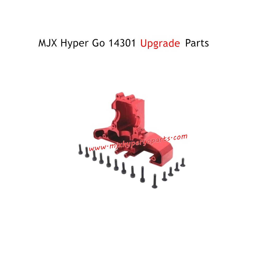 MJX Hyper Go 14301 Upgrade Parts Rear Gearbox Lower Cover Red MJX Hyper Go 14301 Upgrade Parts Rear Gearbox Lower Cover Red