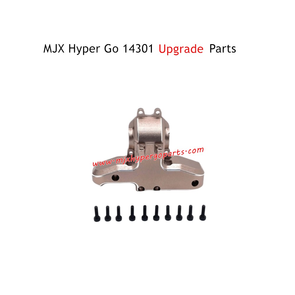 MJX Hyper Go 14301 Upgrade Parts Rear Gearbox Top Cover Champagne Gold MJX Hyper Go 14301 Upgrade Parts Rear Gearbox Top Cover Champagne Gold