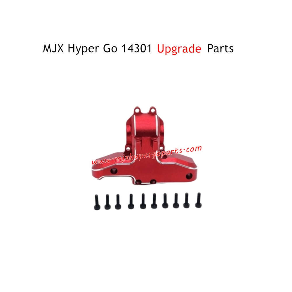 MJX Hyper Go 14301 Upgrade Parts Rear Gearbox Top Cover Red MJX Hyper Go 14301 Upgrade Parts Rear Gearbox Top Cover Red