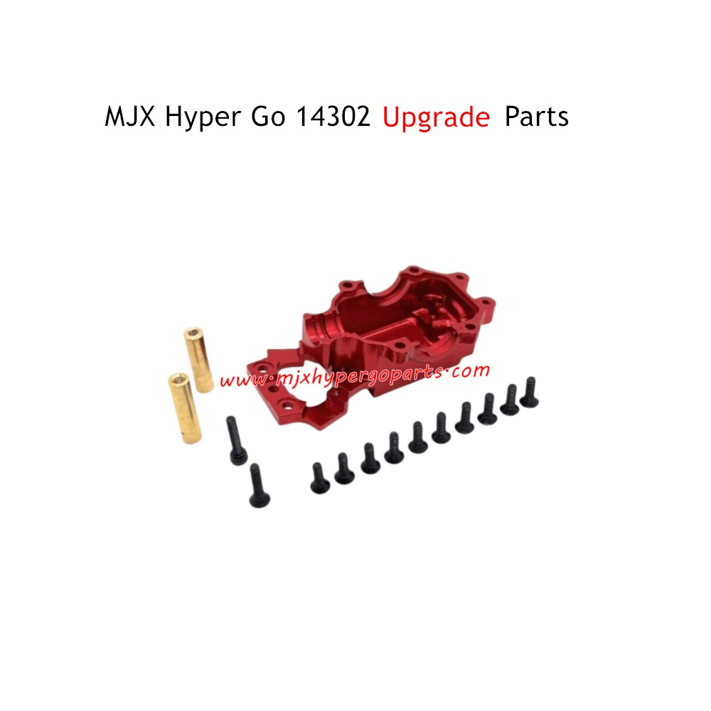 MJX Hyper Go 14302 Upgrade Parts Front Gearbox Lower Cover Red MJX Hyper Go 14302 Upgrade Parts Front Gearbox Lower Cover Red