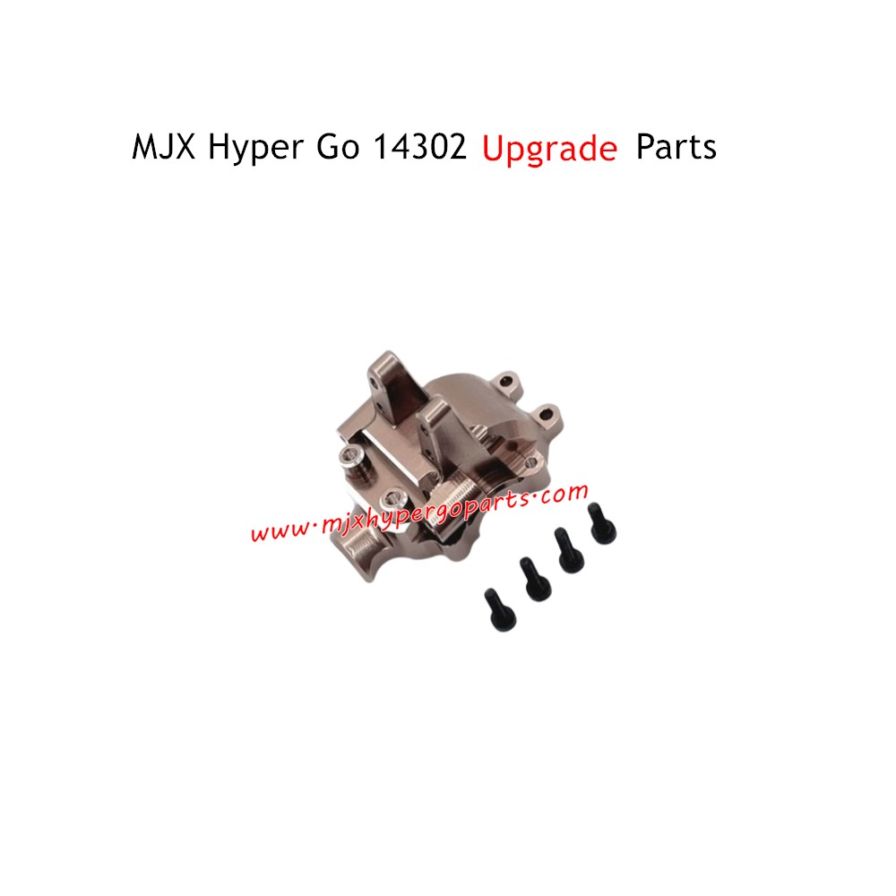MJX Hyper Go 14302 Upgrade Parts Front Gearbox Upper Cover Champagne Gold MJX Hyper Go 14302 Upgrade Parts Front Gearbox Upper Cover Champagne Gold