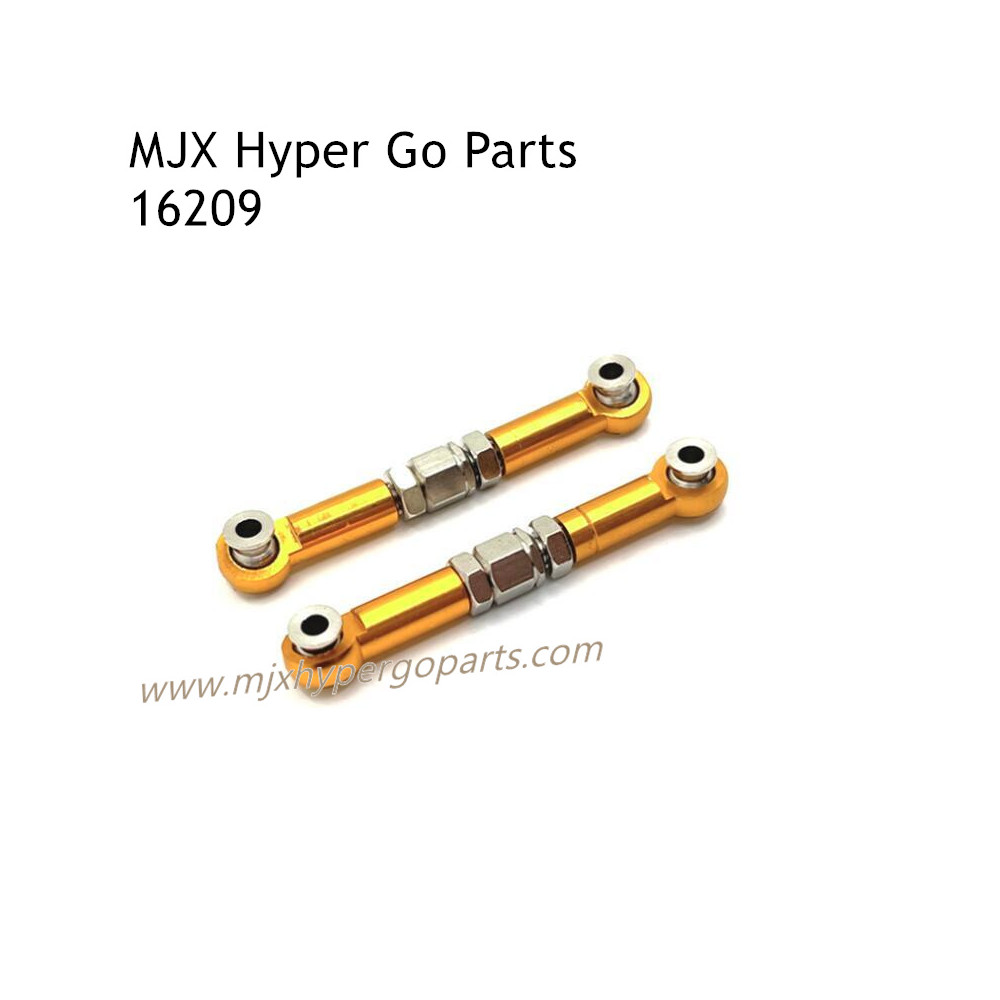 MJX Hyper Go 16209 RC Car Upgrade Parts Connenct Rods Yellow MJX Hyper Go 16209 RC Car Upgrade Parts Connenct Rods Yellow