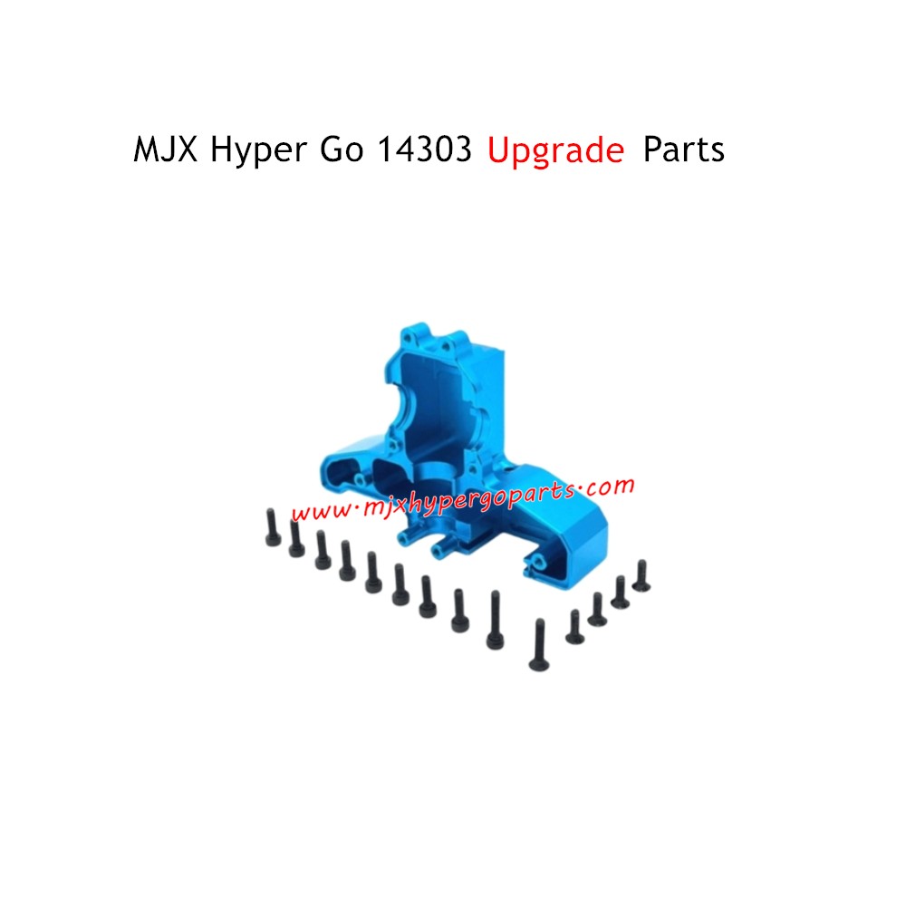 MJX Hyper Go 14303 Upgrade Parts Rear Gearbox Lower Cover Blue MJX Hyper Go 14303 Upgrade Parts Rear Gearbox Lower Cover Blue