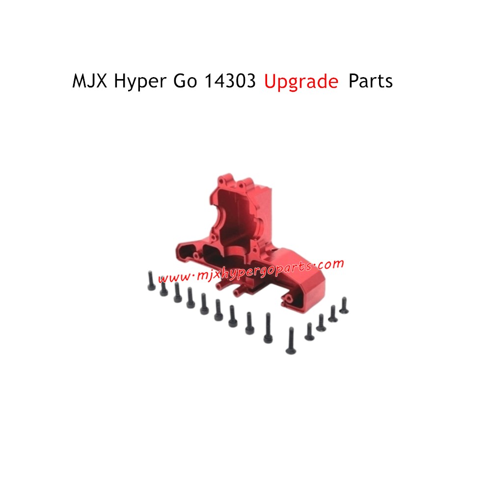 MJX Hyper Go 14303 Upgrade Parts Rear Gearbox Lower Cover Red MJX Hyper Go 14303 Upgrade Parts Rear Gearbox Lower Cover Red