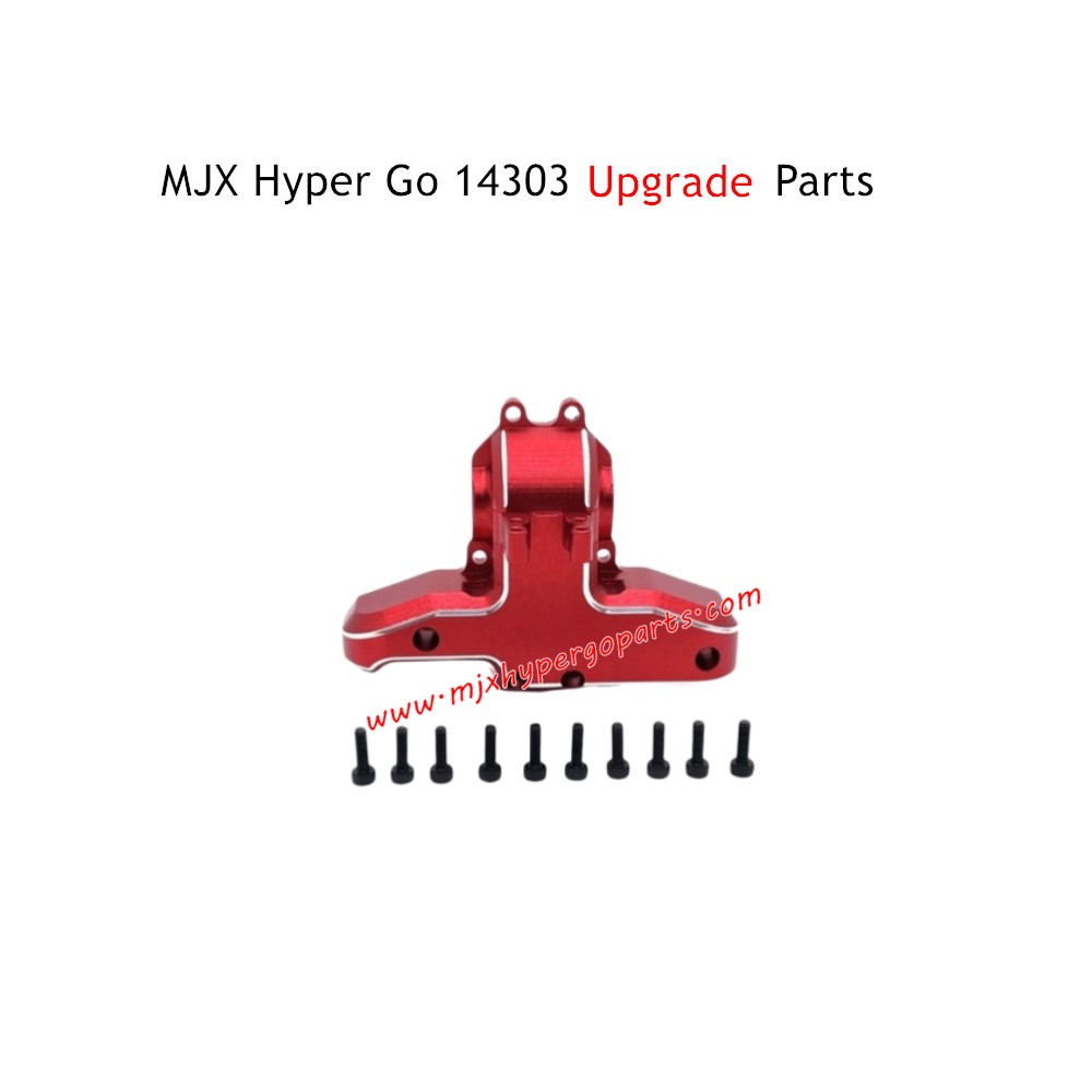 MJX Hyper Go 14303 Upgrade Parts Rear Gearbox Top Cover Red MJX Hyper Go 14303 Upgrade Parts Rear Gearbox Top Cover Red
