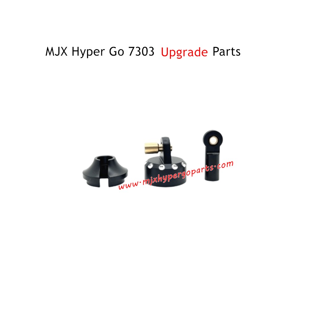 MJX Hyper Go 7303 RC Car Upgrade Parts Front Rear Stock Shock Replacements Black