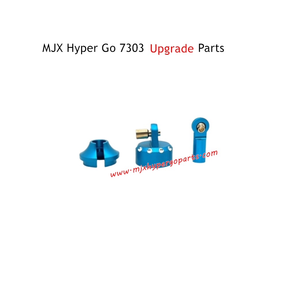 MJX Hyper Go 7303 RC Car Upgrade Parts Front Rear Stock Shock Replacements Blue