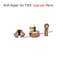MJX Hyper Go 7303 RC Car Upgrade Parts Front Rear Stock Shock Replacements Champagne Gold