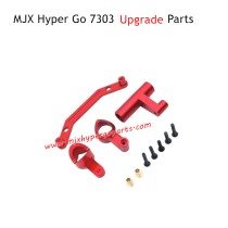 MJX Hyper Go 7303 RC Car Upgrade Parts Front Steering Assembly Red