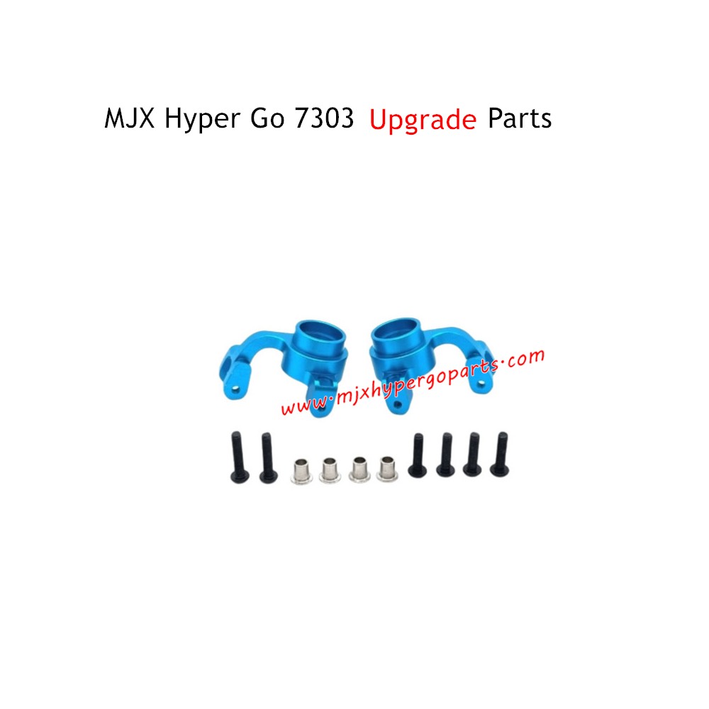 MJX Hyper Go 7303 RC Car Upgrade Parts Front Steering Cup Blue MJX Hyper Go 7303 RC Car Upgrade Parts Front Steering Cup Blue