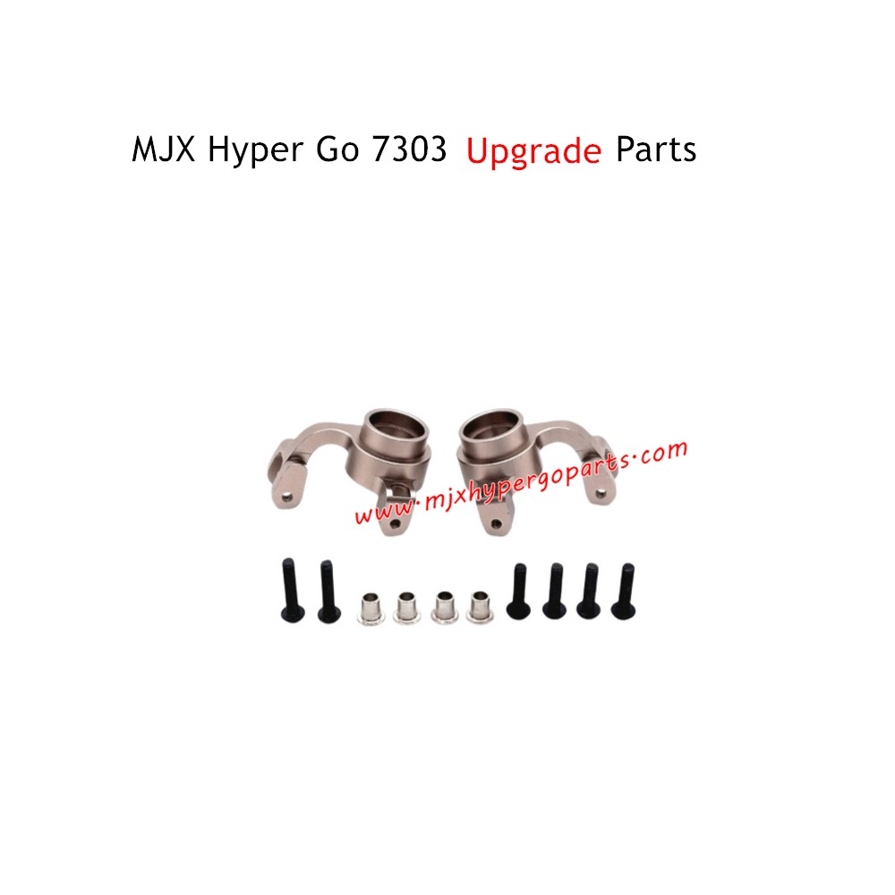 MJX Hyper Go 7303 RC Car Upgrade Parts Front Steering Cup Champagne Gold MJX Hyper Go 7303 RC Car Upgrade Parts Front Steering Cup Champagne Gold