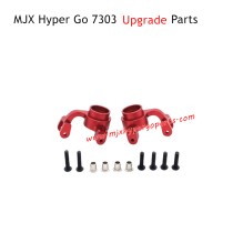 MJX Hyper Go 7303 RC Car Upgrade Parts Front Steering Cup Red