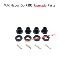 MJX Hyper Go 7303 RC Car Upgrade Parts Metal Bonding Black