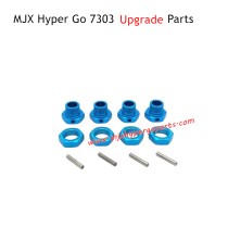 MJX Hyper Go 7303 RC Car Upgrade Parts Metal Bonding Blue