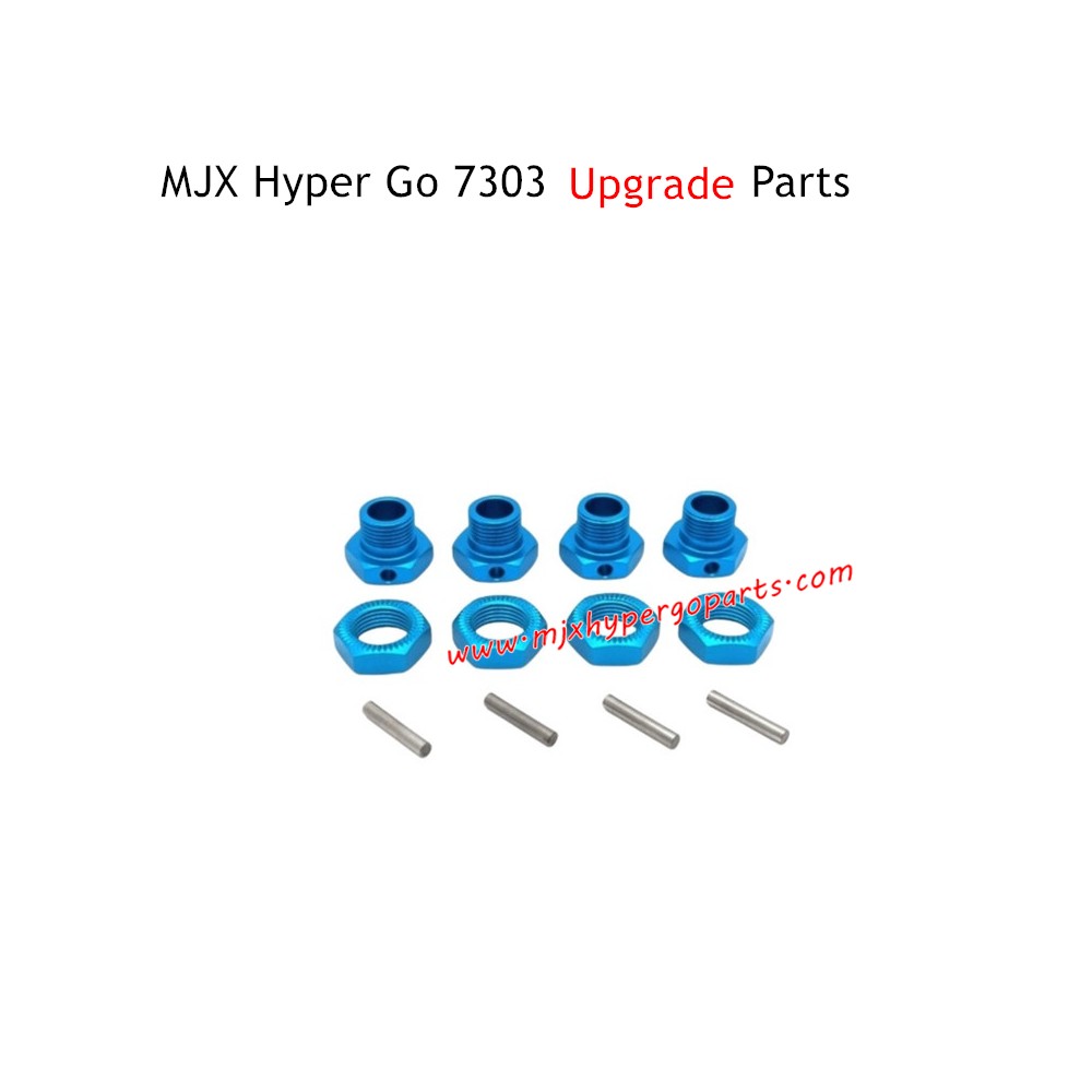 MJX Hyper Go 7303 RC Car Upgrade Parts Metal Bonding Blue
