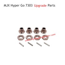 MJX Hyper Go 7303 RC Car Upgrade Parts Metal Bonding Champagne Gold