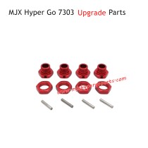 MJX Hyper Go 7303 RC Car Upgrade Parts Metal Bonding Red