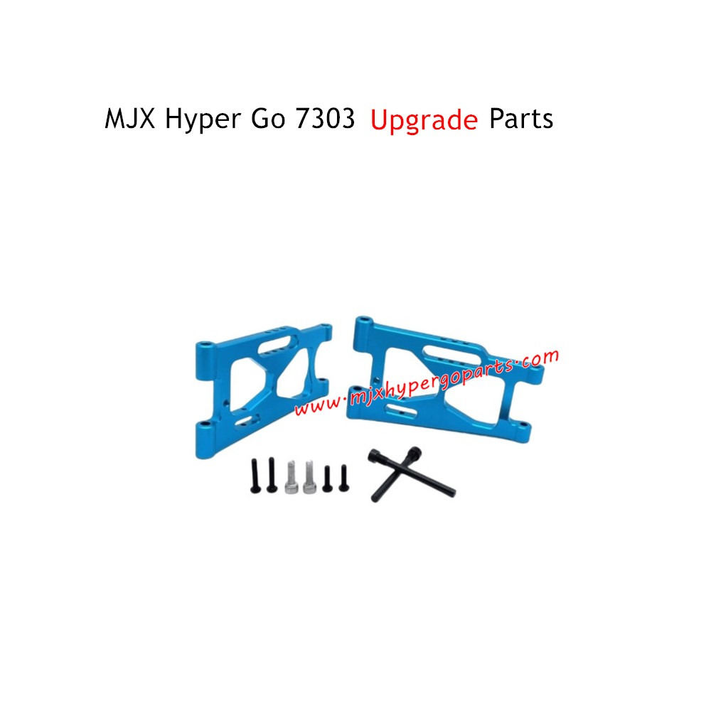 MJX Hyper Go 7303 Upgrade Parts Rear Lower Swing Arms Blue
