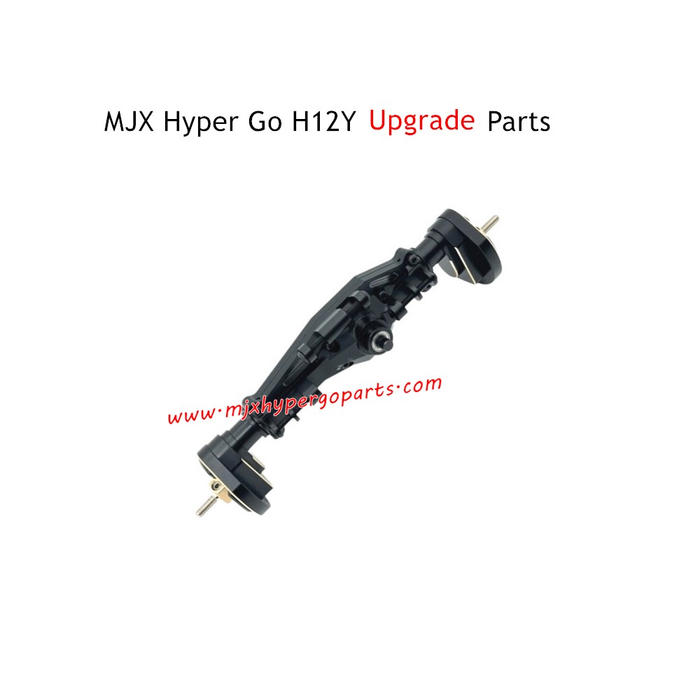 MJX Hyper Go H12Y Upgrade Parts Rear Axle Assembly Black MJX Hyper Go H12Y Upgrade Parts Rear Axle Assembly Black