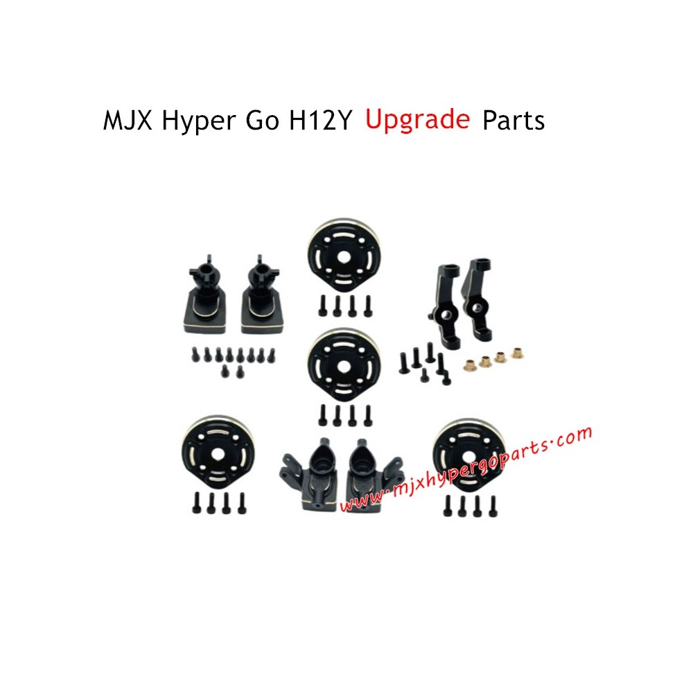 MJX Hyper Go H12Y Upgrade Parts Front and Rear Axle Kit MJX Hyper Go H12Y Upgrade Parts Front and Rear Axle Kit