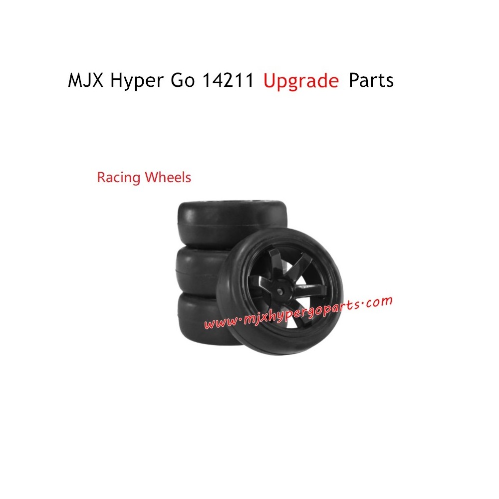 MJX Hyper Go 14211 Upgrade Parts Racing Wheel with Plastic Wheel Hubs MJX Hyper Go 14211 Upgrade Parts Racing Wheel with Plastic Wheel Hubs