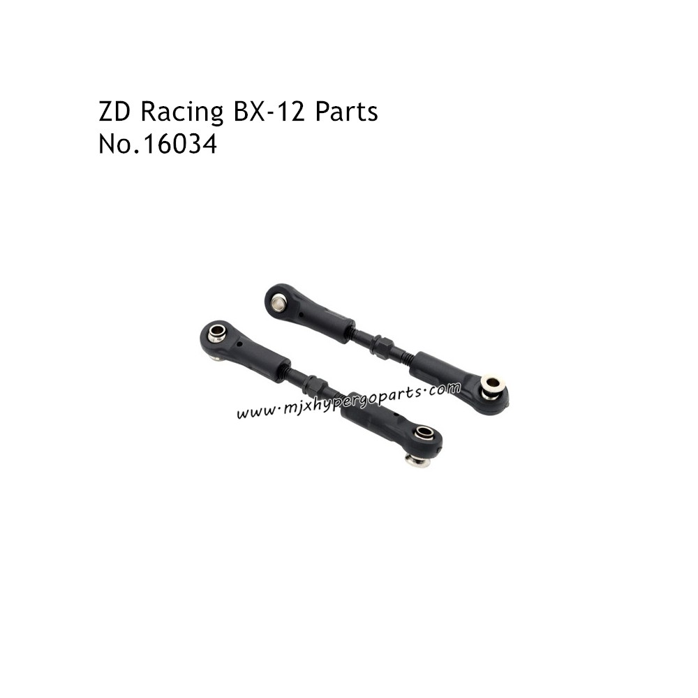 ZD Racing BX-12 Brushless RC Car Parts Steering Connect Rod Adjustable 16034