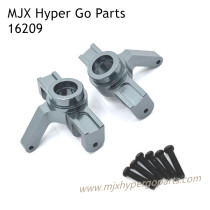 MJX Hyper Go 16209 Upgrade Parts Front Steering Cups Gray