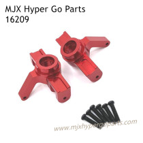 MJX Hyper Go 16209 Upgrade Parts Front Steering Cups Red