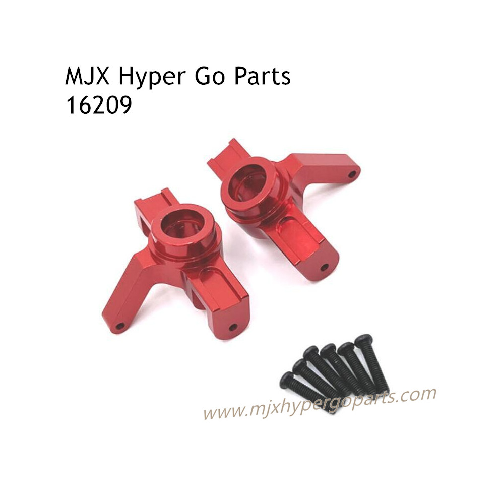 MJX Hyper Go 16209 Upgrade Parts Front Steering Cups Red MJX Hyper Go 16209 Upgrade Parts Front Steering Cups Red