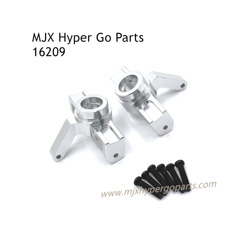 MJX Hyper Go 16209 Upgrade Parts Front Steering Cups Silver MJX Hyper Go 16209 Upgrade Parts Front Steering Cups Silver