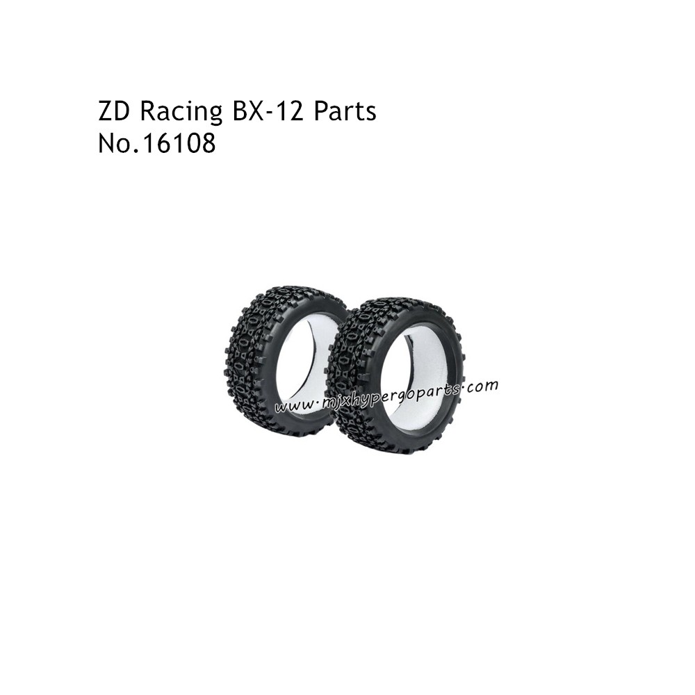 ZD Racing BX-12 Brushless Off-road RC Truck Parts Tires and Sponge Set 16108 ZD Racing BX-12 Brushless Off-road RC Truck Parts Tires and Sponge Set 16108