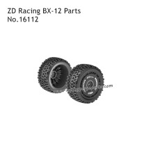 ZD Racing BX-12 Brushless Off-road RC Truck Parts Rear Tires Set 16112