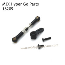 MJX Hyper Go 16209 Upgrade Parts Steering Connect Rod and Arm Black