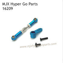 MJX Hyper Go 16209 Upgrade Parts Steering Connect Rod and Arm Blue