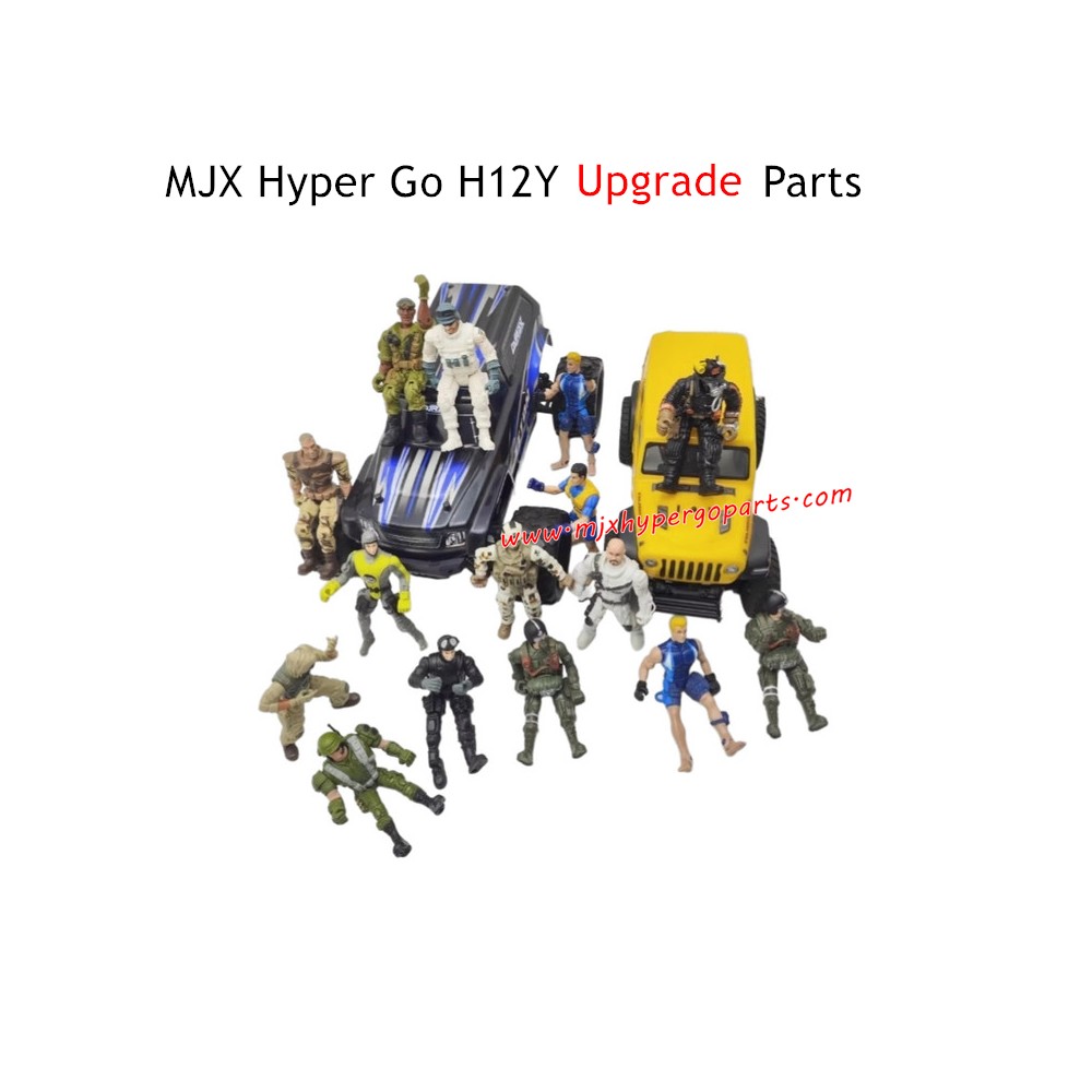 MJX Hyper Go H12Y Upgrade Parts Simulated Driver Figures