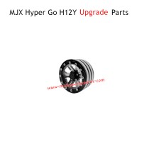 MJX Hyper Go H12Y Upgrade Parts Wheels Hubs Silver