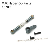 MJX Hyper Go 16209 Upgrade Parts Steering Connect Rod and Arm Gray