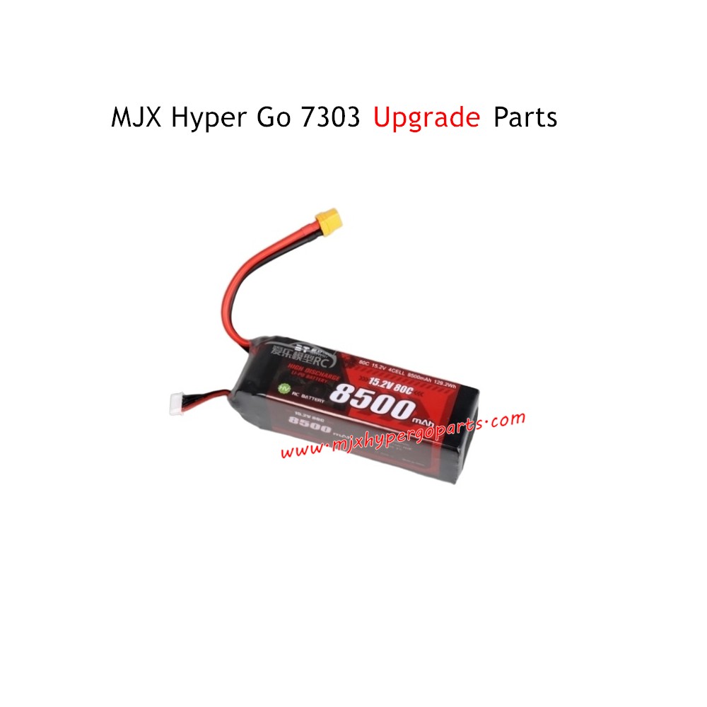 MJX Hyper Go 7303 RC Car Upgrade Parts 4S 8500mAh Battery XT60